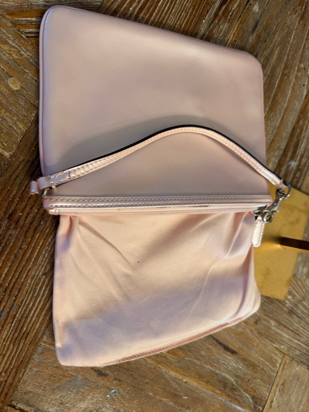 Coach Storybook Leather Wristlet - Picture 11 of 13